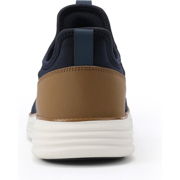 ⚡VILOCY Men's Navy Fashion Dress Oxfords Business Mesh Breathable Sneakers - Picture 5 of 8